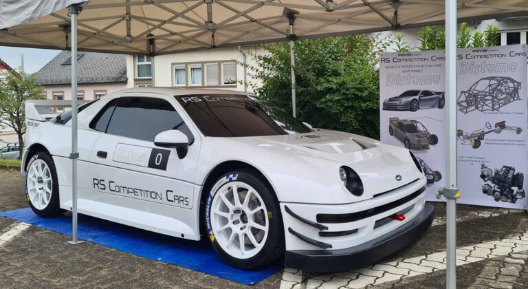 RS Competition Cars Distomo show car on display in Germany